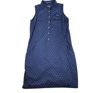 Columbia PFG Super‎ Bonehead Sleeveless Polka Dot Fishing Dress
